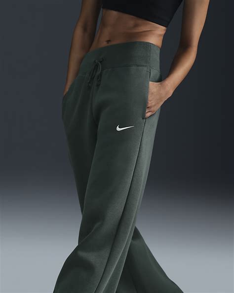 nike joggingbroek wijde pijp|Nike Sportswear Phoenix Fleece Joggingbroek met hoge taille en .